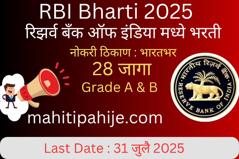 RBI Bharti 2025