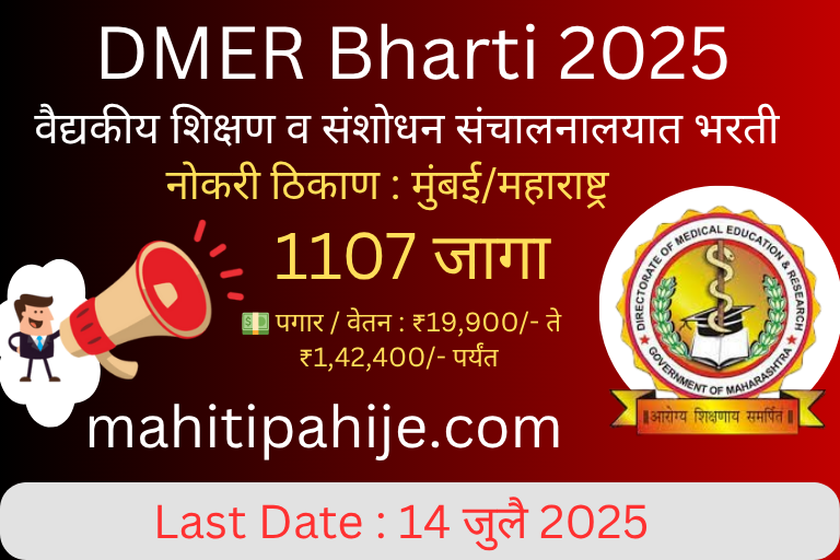 dmer Bharti 2025